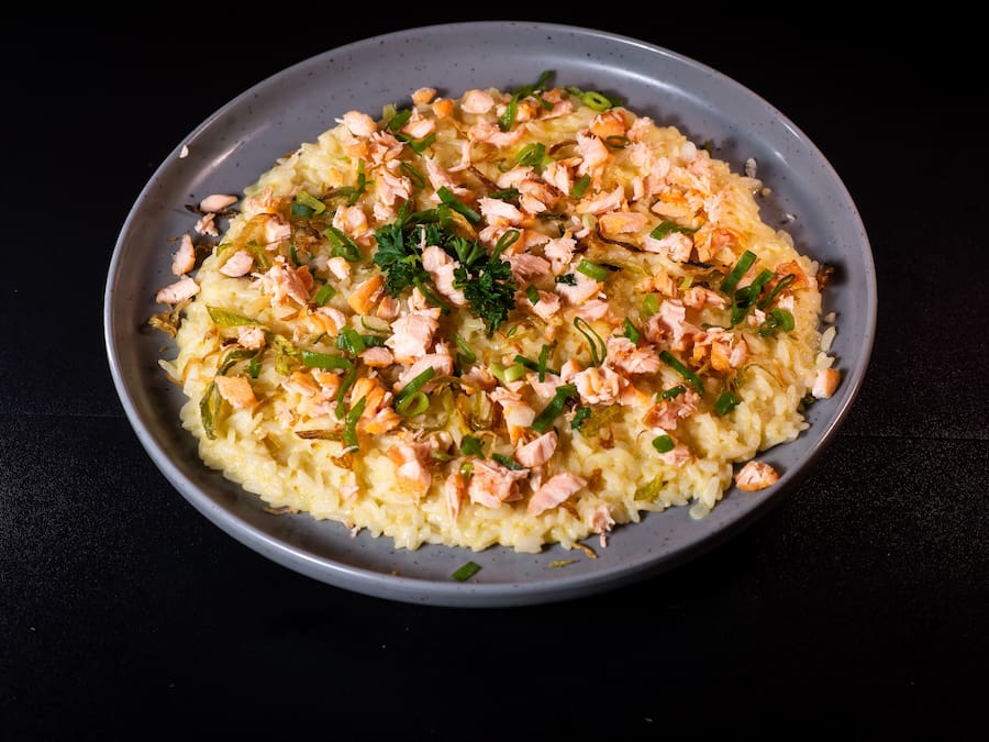 Risoto de Salmão