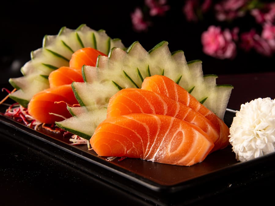 Sashimi de Salmão