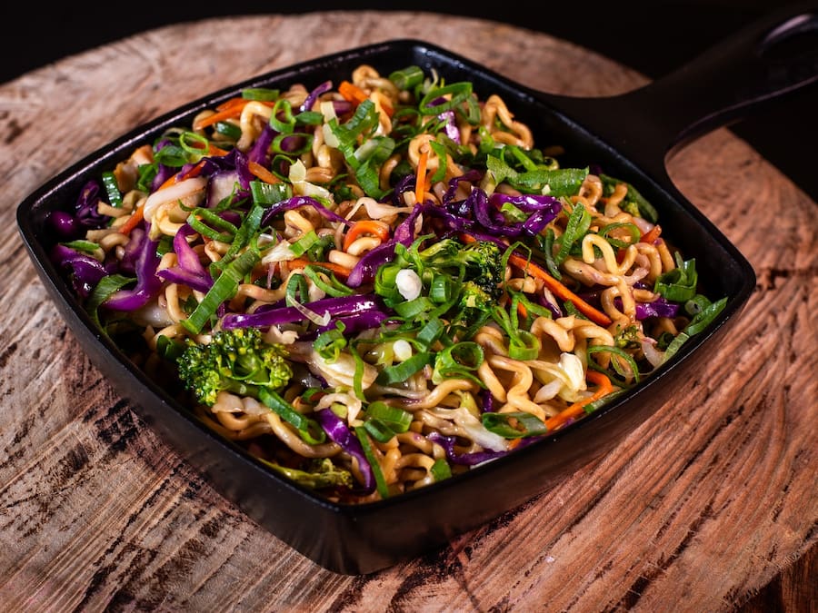 Yakisoba de Legumes